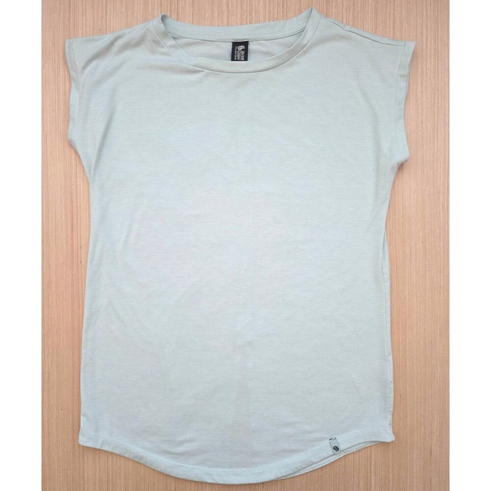Mountain Hardwear Women's M Everyday Perfect Short Sleeve T-Shirt Light Green